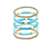 Générique Mamie Acier Bracelet Hommes Bijoux colorées Mm Inoxydable En Argenté Bijoux (F, One Size)