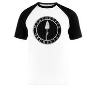 Générique Manchester Orchestra T-Shirt De Baseball Unisexe Blanc À Manches Courtes