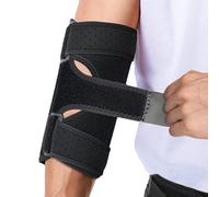 Générique Manchon De Compression Du Coude | Sangle de Compression Ajustable à Séchage Rapide,Attelle de Bras - Pour Volleyball Musculation Gym Baseball Basketball Travail Quotidien Et Maison