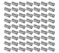 Générique Manchon de Tuyau Haute Pression Installation Facile pour Applications Industrielles en Acier Inoxydable 100pcs Raccords Hydrauliques et Systèmes Hydrauliques