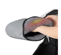 Générique Manchons Guidon Moto - Hiver Imperméable Coupe-Vent Quad Chauffe-Mains | Thermique Scooter Protection Poignée | Universel Motoneige Pilotage Mitaines pour Temps Froid Vélo Électrique