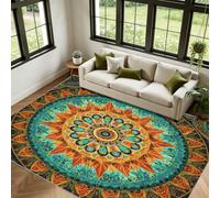 Générique Mandala Méditation Tapis Salon 160x230cm Fantaisie