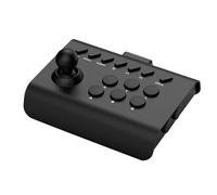 Générique Manette de jeu d'Arcade pour Switch pour PS4 pour PS3 Ultimate Pandora Box PC pour Android IOS Contrôleur de combat d'Arcade pour Téléphone Portable (black)