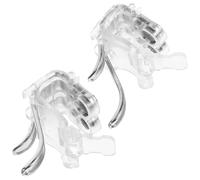 Générique Manette de Jeu Mobile Légère et Portable Paire de Gâchettes de Tir Sensibles pour Téléphone Compatibles Plusieurs Modèles Accessoires de Jeu pour Amélioration Précision