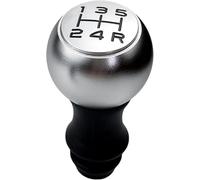 Générique Manette De Vitesse De Voiture Pommeau de levier pour vitesse chromé mat pour Peugeot 106 206 306 406 107 207 307 407 301 308 2008 3008(Matte Black Knob)