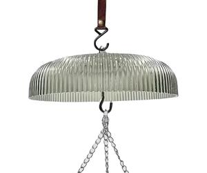 Générique Mangeoire à Oiseaux Pare-Pluie - Grande Protection Transparente étanche,Couvre-Mangeoire Imperméable | pour Jardin Balcon Extérieur Porte-Filet Support Mât Arbre