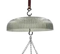 Générique Mangeoire à Oiseaux Pare-Pluie - Protection Dôme Anti-Écureuils - Protections complètes pour mangeoire,pour Jardin Balcon Extérieur Porte-Filet Support Mât Arbre