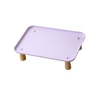 Générique Mangeoire surélevée pour Support de Bol Distributeur d'eau pour Chien Plateau de Distributeur Automatique en Matériau PP Lavable Antidérapant Ada, Violet