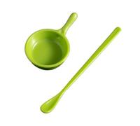 Générique Mangime Rettili - PP Set 8.5x5.5x3cm Mini Alimentazione Con Cucchiaio | Reptile Feeding Cup with Spoon Con Set Compatto per Alimentazione Animali, USO in Terrario | per Terrario CASA U