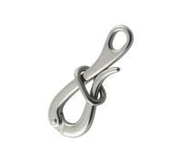 Générique Manille à dégagement Rapide - Manille à d'ancrage de 10 cm, utilisations Larges | Manilles à Pression Fixes en Acier Inoxydable avec facilité, connecteur de Voile de Bateau pour Lutte contr