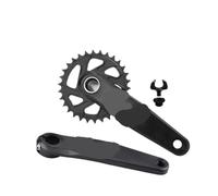 Générique Manivelle de vélo 170/175mm adaptée aux manivelles VTT | Longueur de manivelle 0 mm, plateau décalé 30/32/34/36/38T