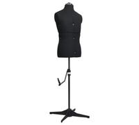 Générique Mannequin de Couture Ajustable pour Homme Noir Taille 37-45,Rangements pour armoires à vêtements,Valets de nuit-288494