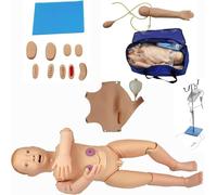 Générique Mannequin de formation en soins infirmiers multifonctionnel pour patients, modèle pédagogique de soins aux enfants, soins aux traumatismes infantiles, modèle anatomique