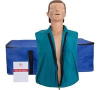 Générique Mannequin de réanimation cardio-pulmonaire pour adulte, modèle de respiration artificielle en caoutchouc pour l'enseignement et la formation aux premiers secours