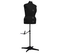 Générique Mannequin de Robe Ajustable pour Femme Noir L Taille 44-50,Rangements pour armoires à vêtements,Valets de nuit-288491