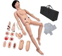 Générique Mannequin de soins pour patients avec 24 opérations de soins infirmiers de base et des parties génitales interchangeables pour l'enseignement des sciences médicales