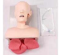 Générique Mannequin d'intubation nasale orale avancée, modèle d'étude d'enseignement de tête d'intubation, simulateur dispositif d'alarme dentaire, formateur en gestion des voies respiratoires