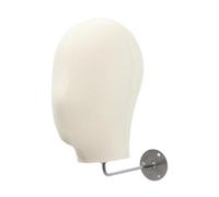 Générique Mannequin Mural, Facile à Installer, Modèle Polyvalent pour Casques Audio, Centres Commerciaux, Cravates, Beige