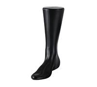 Générique Mannequin Pied de Mannequin, Modèle de Chaussette, Présentoir à Bijoux, En Silicone, Taille Réelle, pour Chaussures, Breloques et Bracelets de Chevill, Noir