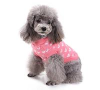 Générique Manteau Chien Hiver Petite Taille, Pull Chien Hiver Chaud en Laine Grosse Maille, Pull-Over Manteau d'hiver Confortable et Doux pour Animal de Compagnie Chihuahua Yorkshire Chats A