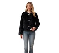 Générique Manteau Court Femme Doux avec Double Boucles Veste Femme Peluche Chaud avec Col Rond Cardigan à Manches Longues Décontractées Manteaux Moelleuse pour Quotidienne et Loisirs
