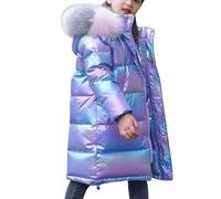 Générique Manteau d'hiver pour bébé garçon et fille légère et respirante - Fermeture éclair coupe-vent et en polaire avec poches pour l'école, la marche, le vent Blouson Doublé Sherpa Manteau