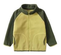 Générique Manteau Fausse Fourrure à Capuche Enfant flanelle légère doux mi saison zippé Temps Libre Outdoor Basic Sweats Pour course à pied, marche, randonnée Veste polaire unie à fermeture éclair