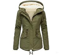 Générique Manteau Femme Hiver Capuche Noir Trench Coat Femme Long Veste Femme Reversible Doudoune en Duvet Femme Manteau Femme Taille 54 Doudoune Rose Femme Doudoune Femme Hiver Chaud Long