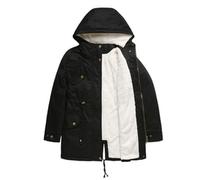 Générique Manteau Femme Hiver Duffle Coat Doudoune Grande Taille Longue Veste Chaude Chaud Manteaux D'hiver Imperméable Polaire Zippée Parka Blouson