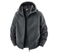Générique Manteau Homme Hiver Veste Classe Doublée Polaire Grande Taille Regular Fit Chaude Blouson Chaud Jusqu'à 5xl Pour Hommes Premium Style Streetwear Manteaux Menteau Doublé Sherpa Moto Ete