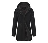 Générique Manteau Long Femme Hiver Chaud avec Capuche, Veste Épaisse Doublée Automne Hiver, Parka Élégante et Décontractée, Manteau Mode Classique Chic Confortable