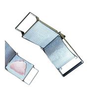 Générique Manual Meat Tenderizer Machine, Stainless Steel Meat Tenderizers Press Tool for Prep Cooking Grilling Camping Party