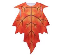 Générique Maple Leaf Costume - Funny Cosplay Outfit | Sponge Material Stage Show Clothing with Carnival Functions, Halloween Masquerade Party Dress with Role-Playing Features, Children Adult Sizes