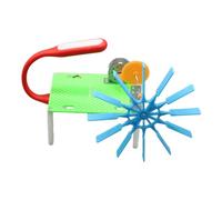 Générique Maquette de Centrale Hydroélectrique pour La Production D'électricité - Kit D'expérimentation Scientifique (matériel de Bricolage)