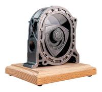 Générique Maquette de Moteur Rotatif Wankel à 4 Temps - Construisez Votre Propre Machine à Vapeur pour Les passionnés de Physique et de Sciences