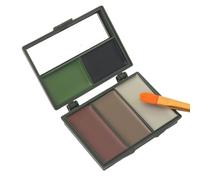 Générique Maquillage De Camouflage pour - 5 Couleurs Fournitures De Camouflage Extérieur | Peinture Maquillage Paintball Visage | pour Camping Randonnée Spectacles Fêtes Déguisées Événements À