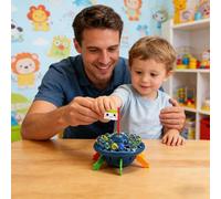 Générique Marble Balance Game - 5.91 inches Colorful Mąrblės Board Game | Fun Birthday Party Games - Educational Interactive Toy for Children Family Play Holiday Gatherings & Celebration