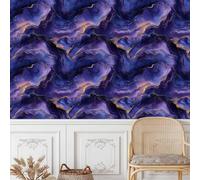 Générique Marbre Rayure Papier Peint Adhesif Texture Pierre Mural Motif Film Décoratif Meuble Intissé Wallpaper Autocollant Imperméable Mat Stickers Collant pour Armoires Murs Salon Chambre 0.4X5 M