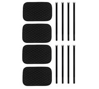 Générique Marchepieds pour lit superposé - 4 pièces Housses de sécurité réglables antidérapantes, Protections de Marche antidérapantes | Coussins d'escalier de lit Mezzanine pour Lits de dortoir