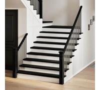 Générique Marches d'escalier 12 pcs Marron foncé 110x25x2 cm chêne Massif,Revêtements de marches-3283041