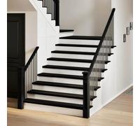 Générique Marches d'escalier 12 pcs Marron foncé 110x30x2 cm chêne Massif,Revêtements de marches-3283047