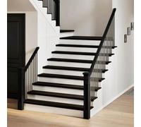 Générique Marches d'escalier 2 pcs Marron foncé 120x30x2 cm chêne Massif,Maison & Jardin, Produits ménagers, Revêtements de marches, Brun (Poids 12.95KG)