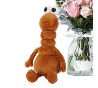 Générique Marcus Worm Plush | Meme Worm Doll,Soft and Skin-Friendly Plush, Lightweight Stitching Build,for Hugging, Carrying, and Everyday Play