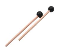 Générique Marimba Mallets - Wood Handle Hard Rubber Head Percussion Mallets | Keyboard Drum Mallet for Glockenspiel Xylophone Playing | Professional Instrument Accessory Pair for Musicians Students