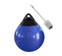 Générique Marine Ball - Reinforced PVC Polymer, High Buoyancy Resistant Buffer | Professional Mooring Float for Jetty Pier Piling Pontoon Speedboat Canoe Personal Watercraft Safety Gear