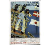 Générique MARINE NATIONALE ENGAGEZ-VOUS Affiche Poster Reproduction - Format 50X70 cm sur Papier Luxe 300 GR. Qualité supérieure. Tous formats possibles. Nous Contacter.