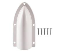 Générique Marine Wire Cover, Boat Cable Clamshell Vent, Deck Wire Cover | Cable Pass Through Cover for Boat, RV, Bilge, Cabin, Engine Room, Outboard and Marine Lighting Systems
