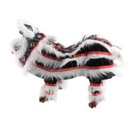 Générique Marionnette à Cordes avec Figurine Asiatique pour Projets Multiculturels et Souvenirs, Noir Blanc