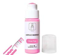 Générique Markers - Rainproof And Windproof Drying 18mm Tip Acrylic Marker Pen - Brilliant Color Permanent Fade-Resistant Ink For Murals, Canvas, Metal, Glass, Paper, Wood, 60ml Mop Marker