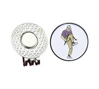 Générique Marque-Balle Magnétique,Magnétique Amovible Portatif - Repères de Golf pour Green - Pratique Entraînement Compétition Putting Green Golfeur Mari Père